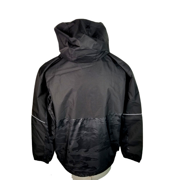 Mountain Club CAMOUFLAGE Black Gray Men's Jacket Size XL, PIT TO PIT 25 IN - Picture 5 of 7